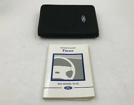2001 Ford Focus Owners Manual Handbook with Case OEM I01B23011 - $35.99