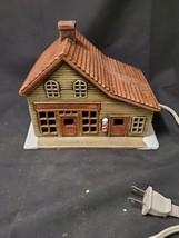 Vintage Americana Village by Earth Tones Christmas Village lighted General Store - $17.67