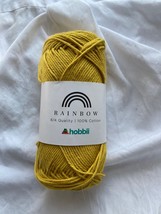 Hobbii Rainbow 8/4 Quality 100% Cotton, Color 56 (Curry) - £7.97 GBP