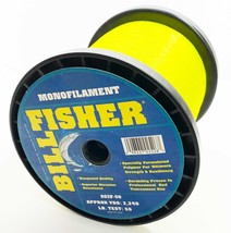 Billfisher Spool Monofilament Fishing Line 50 lb Test2240 yds Fluoroscent Ylw - £35.54 GBP