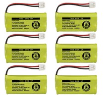 Kastar Battery 6-Pack Bulk Packaging Replacement For At&T Bt8001 / Bt8000 / Bt83 - $24.99