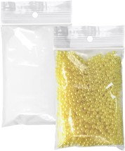 Zip Lock Top Hang Hole Bags Clear Polyethylene 2 mil 1000 Bags - $78.37+