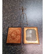 Daguerrotype Man One Sixth Plate in Case With Stand - $94.04