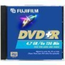 Fuji Dvd+R FUJI/3 4X Write Once Dvd+R With Jewel Cases - £5.18 GBP