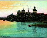 Gripsholm Castle From Water Mariefred Södermanland Sweden 1911 DB Postca... - $11.83