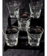 Vintage ANCHOR HOCKING 3.5&quot; Old Fashioned Rocks Glass COURTNEY CLEAR - S... - $21.76
