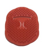 Vtg Tupperware All Purpose Pocket Brush Pet Brush Veggie Brush Orange  - $130.97 MXN