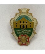 San Antonio Texas VFW Veterans Of Foreign Wars Patriotic Enamel Lapel Ha... - $7.95