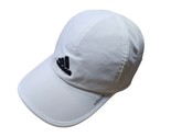 Adidas Aeroready Unisex Athletic Gym Workout Running OSFM White Hat - $8.31