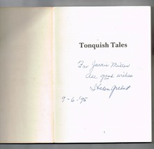 Tonquish Tales by Helen F. Gilbert (1984, Trade Paperback) Signed Autographed - £57.75 GBP