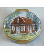 Enameled Box First Presbyterian Church of Wilmington DE Crummles &amp; Co. E... - $67.00