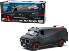 1983 GMC Vandura Black Weathered Version with Bullet Holes &quot;The A-Team&quot; (1983... - £76.99 GBP