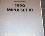 1990 Isuzu Impulsion ( Ji Service Réparation Atelier Manuel OEM - $29.95
