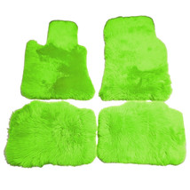 Genuine Green Lambswool Sheepskin Floor Mats For Rolls Royce Cullinan 20... - $1,465.10
