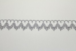 SWEET TRIMS ART 3cm HEIGHT POLYESTER TRIMS ART. 3017 LUREX POL-
show ori... - $1.13