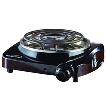 Brentwood Electric 1000 W Single Burner - Black - $58.51