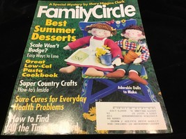 Family Circle Magazine August 5, 1997 Best Summer Desserts - £7.84 GBP