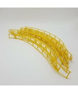 14 K&#39;nex Micro Coaster Track 410mm Pin Jointed Yellow Replacement Part 2... - £10.15 GBP