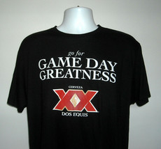 Dos Equis Beer Go For Game Day Greatness T Shirt Mens XL College Fottball - $21.73