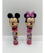 LOT of Pop Ups Lollipops, Mickey Minnie Theme 2 Total Reusable - $220.31 MXN