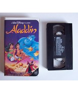 RARE Walt Disney ALADDIN Black Diamond Classic ~ Animated Family Video V... - £12.81 GBP