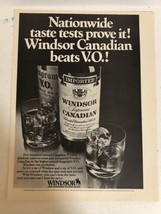 1981 Windsor Canadian Vintage Print Ad pa30 - $8.90