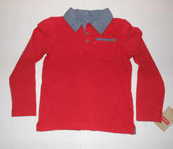 Levi&#39;s Boys Red  Long Sleeve Top Size- 4 or 7 NWT - £9.94 GBP
