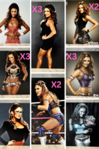 Eve Torres UNSIGNED 8x10 Lot (16) Wrestling WWE TNA AEW WCW IMPACT NJPW ... - $38.69