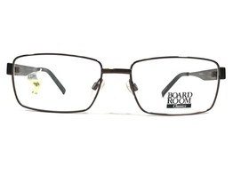 Boardroom Classics BC 8001 BROWN Eyeglasses Frames Square Wire Rim 55-17-145 - £22.25 GBP