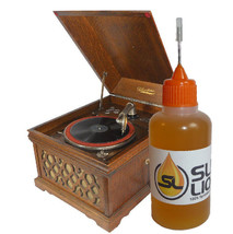 Slick Liquid Lube Bearings BEST 100% Synthetic Oil for Silvertone Phonographs - £7.74 GBP