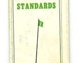 P G A System Caddie Standards 1940 Professional Golf - $173.07