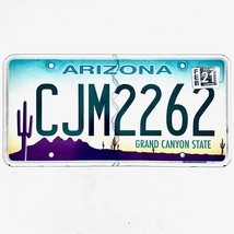 2021 United  States Arizona Grand Canyon Passenger License Plate CJM2262 - £12.97 GBP