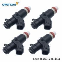 4PCS 16450ZY6003 Injector For HONDA BF 135 150 225 250HP 16450-ZY6-003 Outboard - £189.35 GBP
