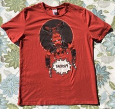 Marvel Deadpool Tacos? XL Red T Shirt Super Hero Villain - £3.95 GBP