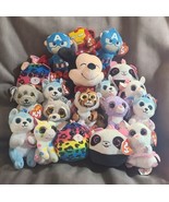 New Beanie Baby Clips 4 Inch And Mickey 8 Inches - $106.68 CAD