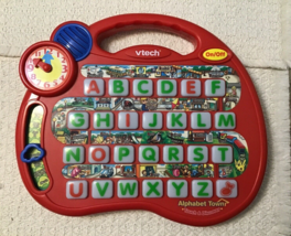 VTech Touch And Discover ALPHABET TOWN: 8 Different Educational Activities Clock - £41.02 GBP