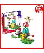 MEGA Pokémon Countryside Windmill Set with 240 Pieces &amp; Motion Action Fi... - $60.59 CAD
