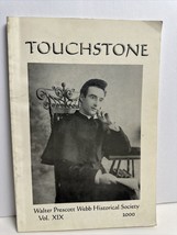 Touchstone By Walter Prescott Webb Historical Society 2000 - Texas History - £19.26 GBP