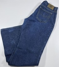 Maurices Jeans Women&#39;s Size 11/12 Regular (34x30) 100% Cotton Bootcut Denim Blue - £10.16 GBP