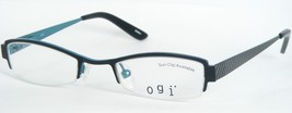 OGI Niños Mod. OK43 685 Negro/Verde Azulado Gafas Marco 40-18-120mm Korea - £46.46 GBP