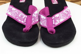 Teva Sz 5 M Purple Flip Flop Fabric Women Sandals 1000093 - £15.60 GBP