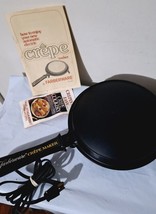 Vintage Farberware Automatic Electric Crepe Maker &quot;BATTERS UP&quot; No 263 No Box - £21.67 GBP