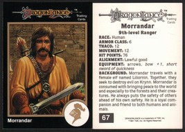 1991 TSR AD&amp;D Gold Dungeons &amp; Dragons RPG Fantasy Art Card 68 Dragonlance Ranger - £5.43 GBP