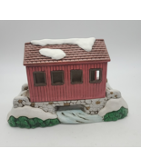 Rare Vintage Lefton 1988 Colonial Village Sweetheart’s Covered Bridge 06... - $409.20 MXN