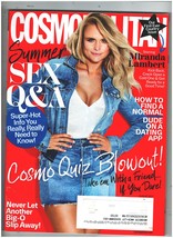 Cosmopolitan magazine August 2017, Miranda Lambert - £14.09 GBP