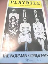 April 1976 - Morosco Theatre Playbill - THE NORMAN CONQUESTS - Benjamin - £15.93 GBP