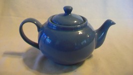 Blue Grey Ceramic Tea Pot from Herman Dodge &amp; Sons, made in Thailand - $30.00