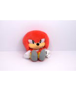 Sonic Hedgehog Knuckles Plush Red Figure Stuffed Animal 8&quot; Jakks Pacific... - $18.03 CAD