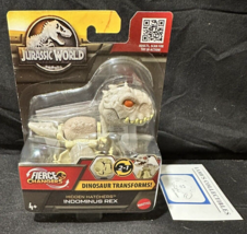 Indominus Rex Mattel Jurassic World Hidden Hatchers Fierce Changers Tran... - $26.66