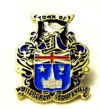 Lapel Cap Hat Pin Town Of Whitchurch Stouffville - £2.24 GBP